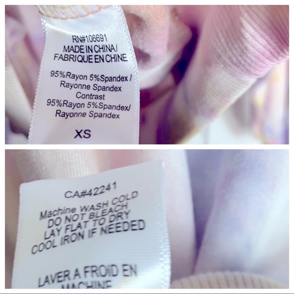 Last 1 Young Fabulous Broke 5 Star Tie Dye Violet Burst 2 Piece Loungewear - Picture 9 of 14